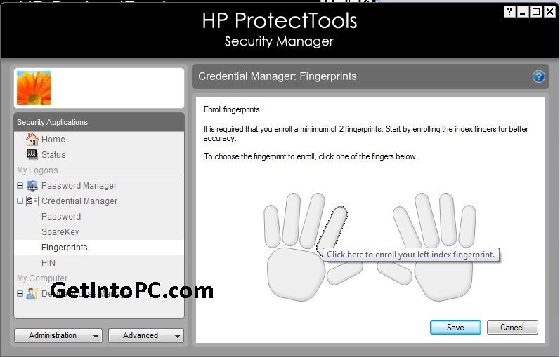 verisoft access manager hp